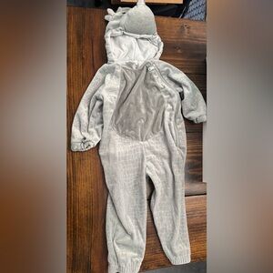 Hyde & Eek Toddler Unisex Plush Rhino Halloween Costume.